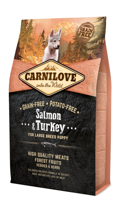Carnilove - Salmon & Turkey Large Breed Puppy