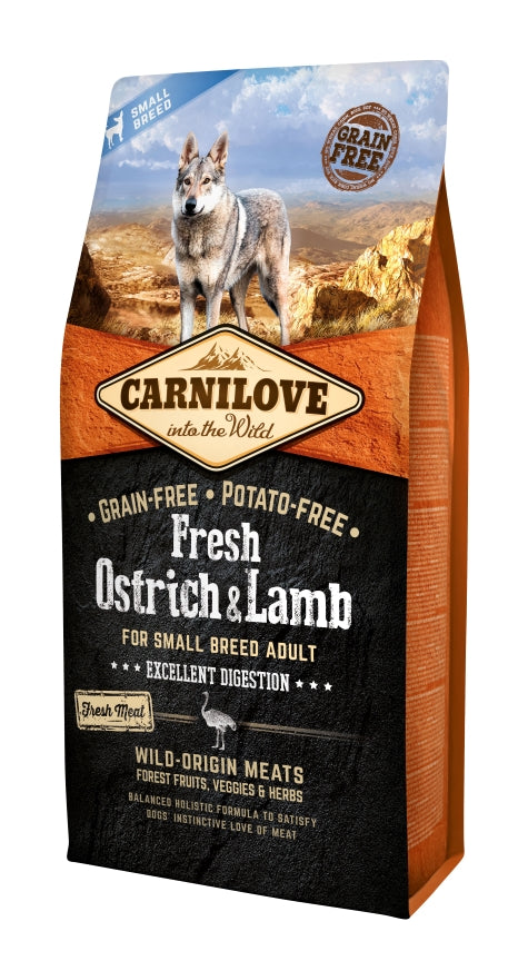 Carnilove Fresh Ostrich & Lamb Small Breed