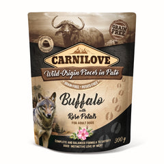Carnilove - Dog Pouch Paté Buffalo & Rose Petals