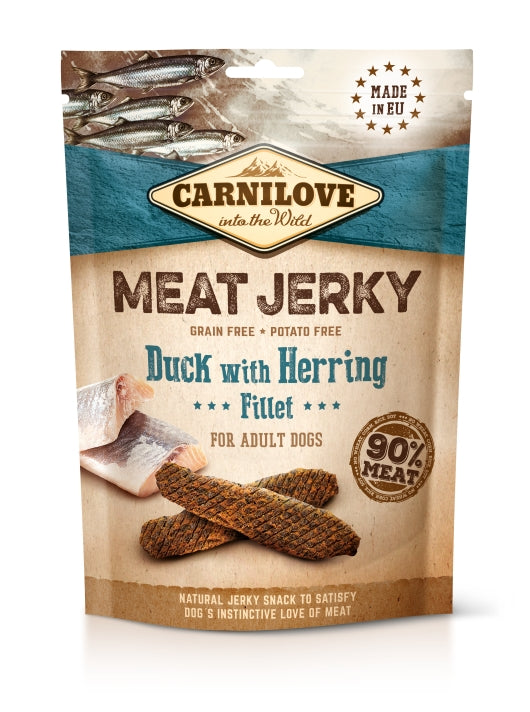 Carnilove - Meat Jerky Duck & Herring Fillet