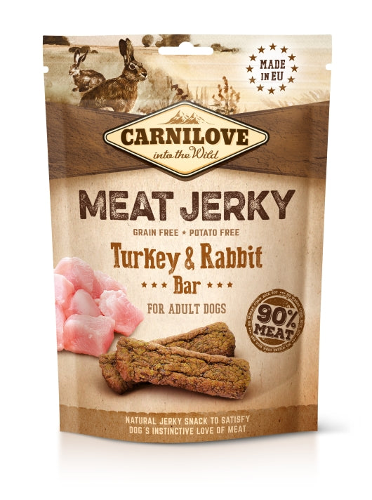 Carnilove - Meat Jerky Turkey & Rabbit Bar