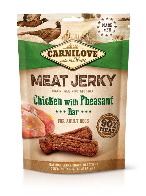 Carnilove - Meat Jerky Chicken & Pheasant Bar