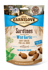 Carnilove - Semi Moist Snack Sardines & Garlic