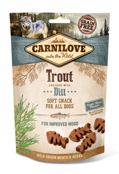 Carnilove - Semi Moist Snack Trout & Dill