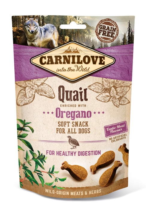 Carnilove - Semi Moist Snack Quail & Oregano