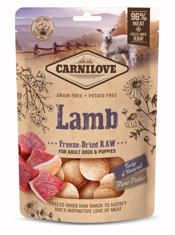 Carnilove - Freeze-Dried Raw Snacks Lamb