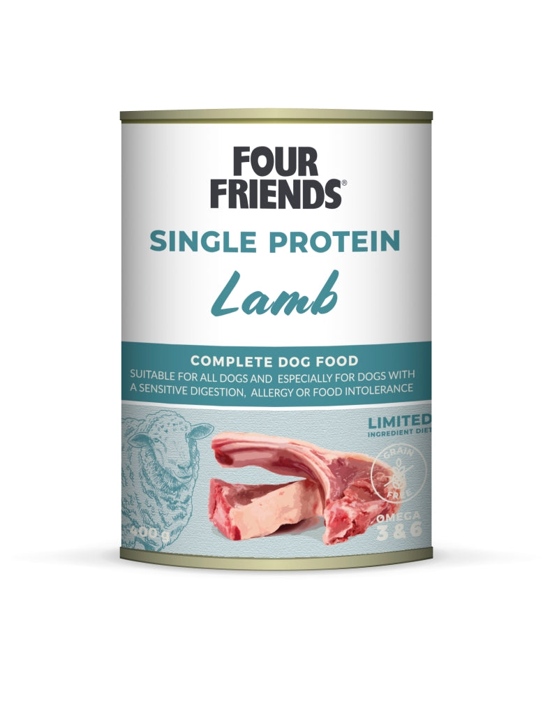 FourFriends - Single Protein Lamb Våtfoder