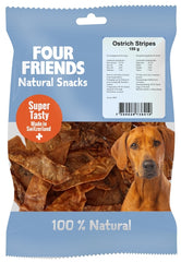 FourFriends - Natural Snacks Ostrich Stripes