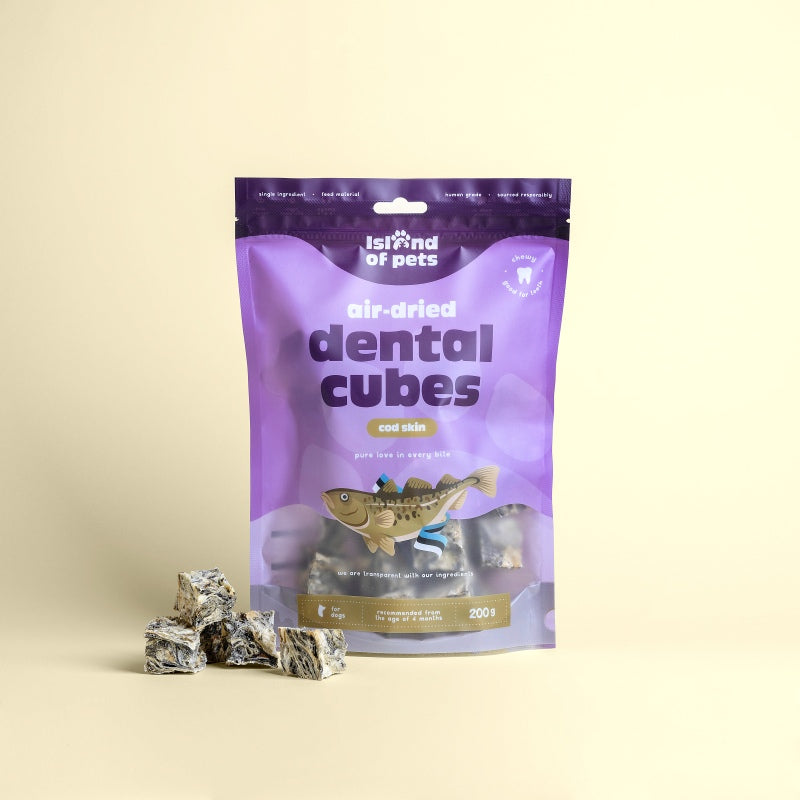 Island of Pets - Dental Cubes Torskskinn