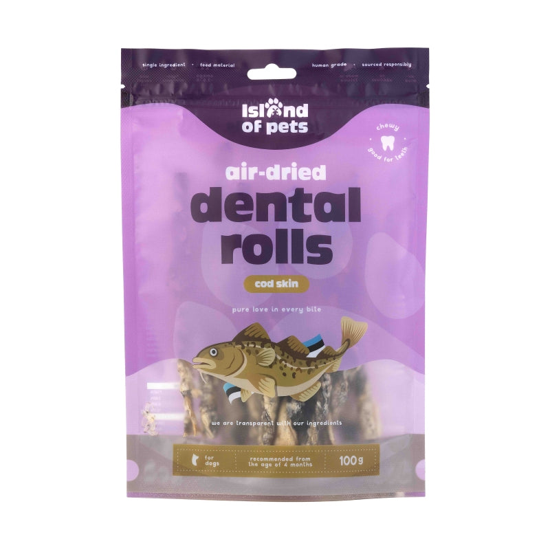 Island of Pets - Dental Rolls Torskskinn