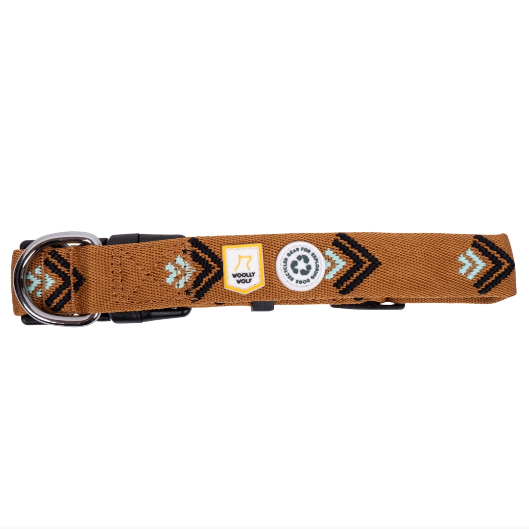 Woolly Wolf Hundhalsband I Färgen Sea To Summit