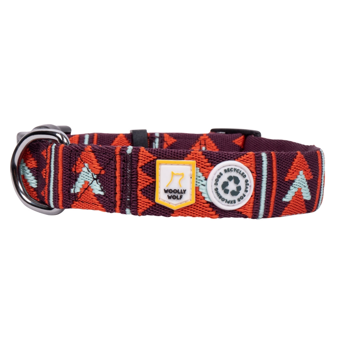 Woolly Wolf Hundhalsband I Färgen Polar Night