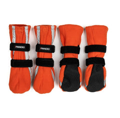Finnero - Halla Reflex Hundsko Orange (4-pack)