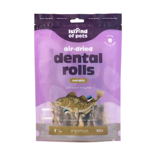 Island of Pets - Dental Rolls Torskskinn